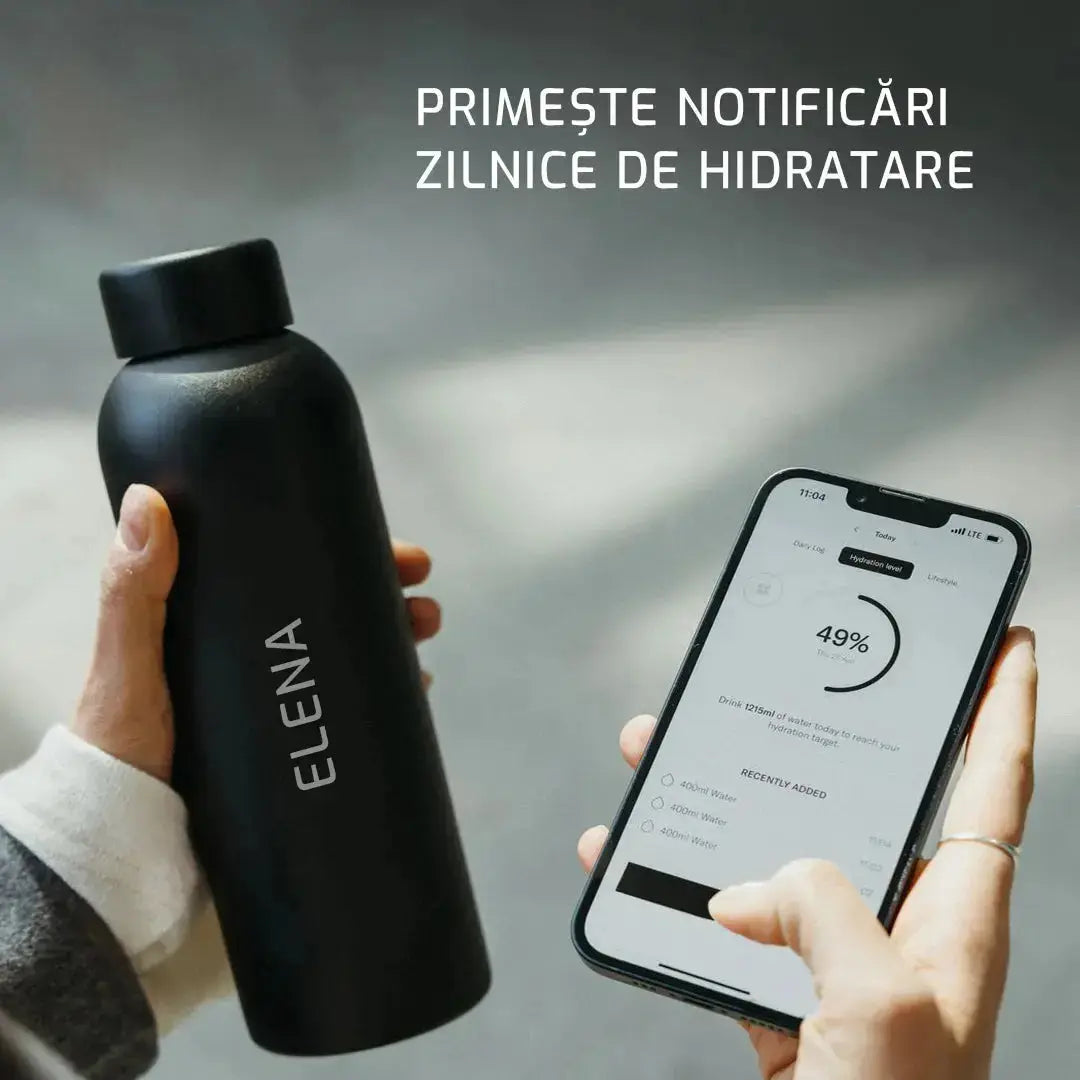 Thermoskanne mit Temperaturanzeige