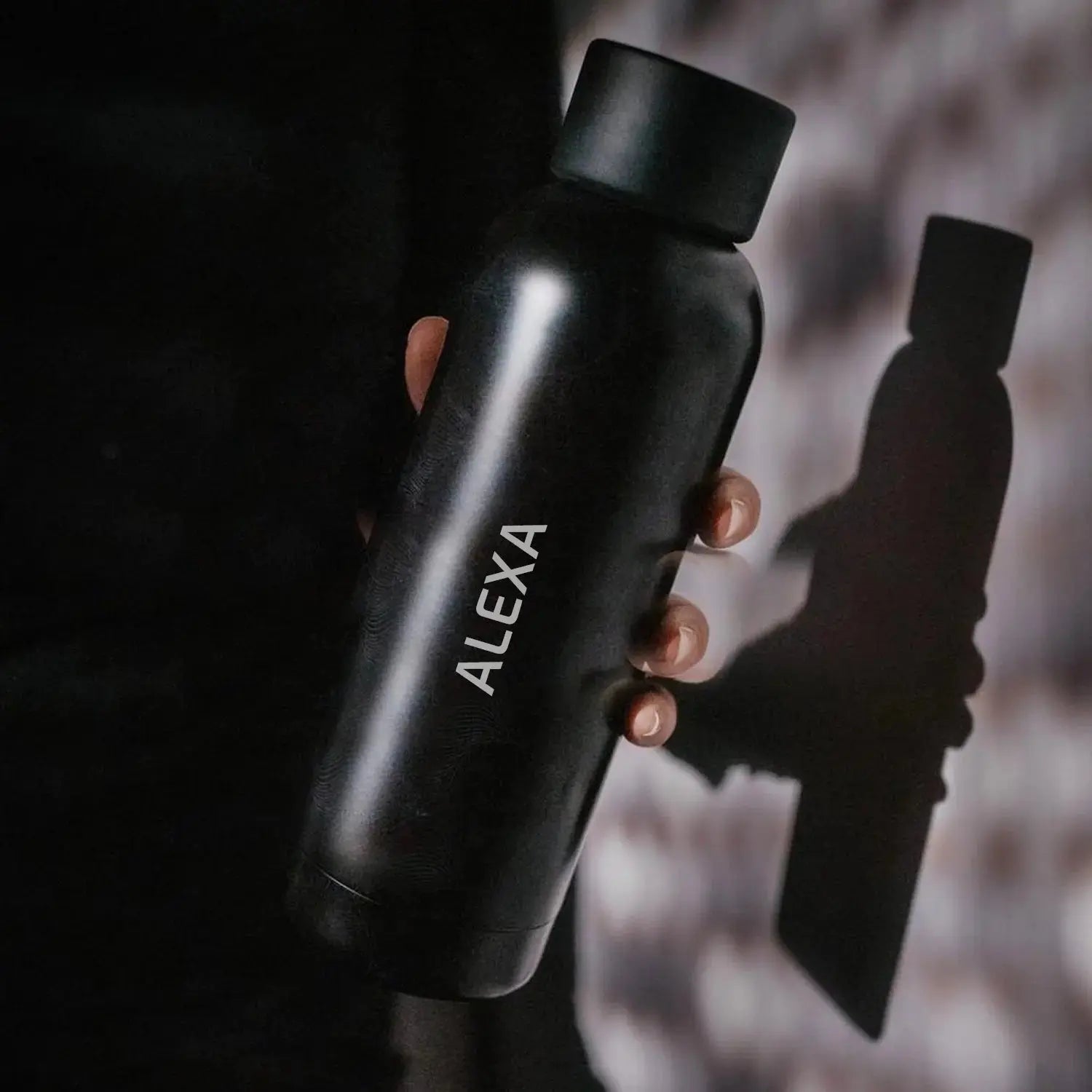 Thermos with temperature indicator