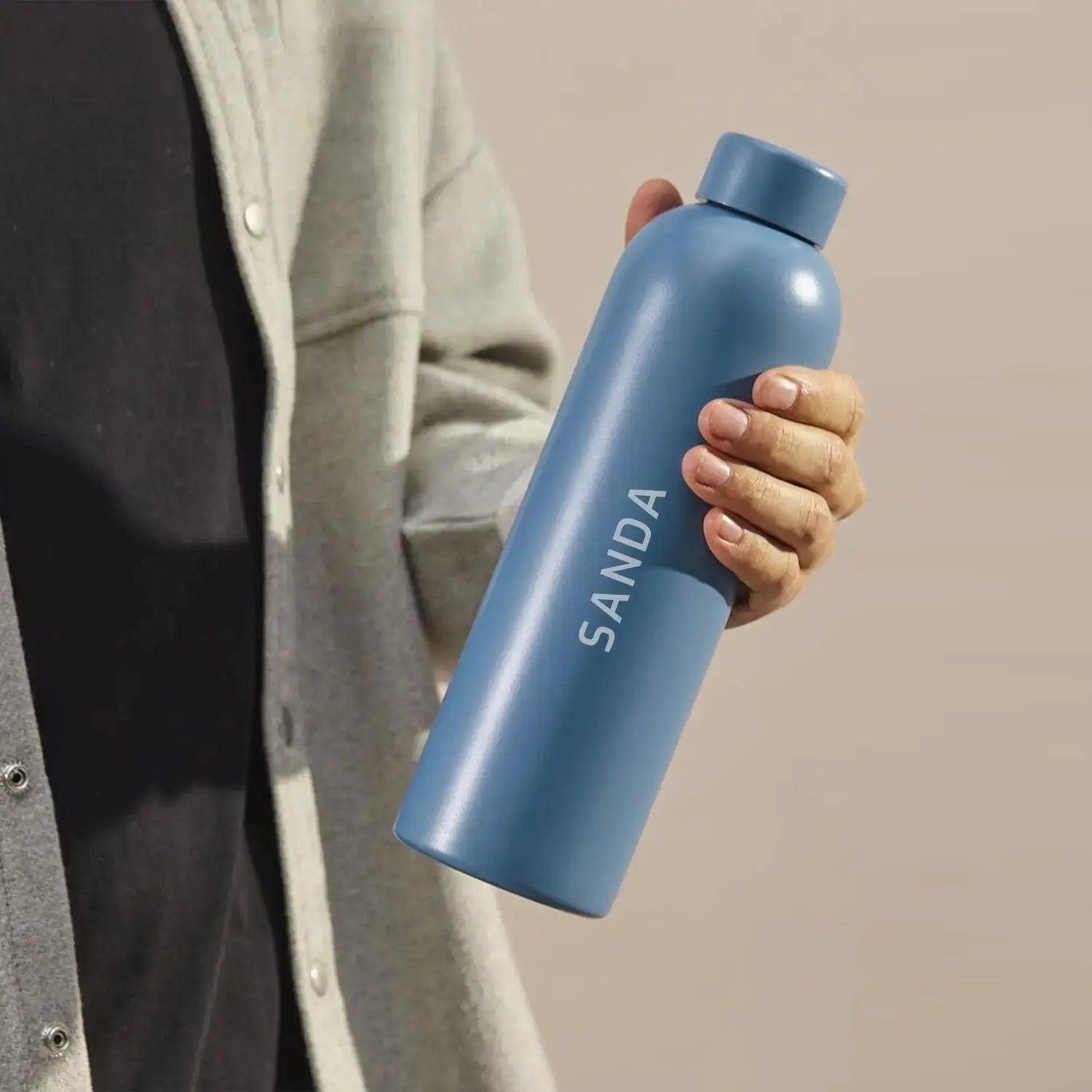 Thermoskanne mit Temperaturanzeige