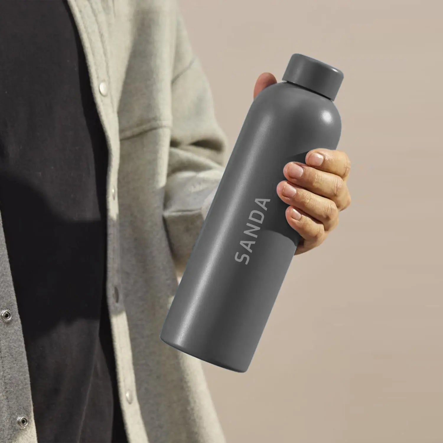 Thermoskanne mit Temperaturanzeige